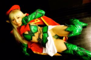 華群みさき "Queen's Blade" Alice + Alleyne + Echidna [HONEY BUNNY]