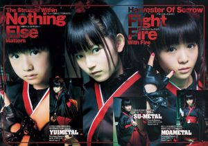 Nami Hashimoto, Mio Aoyama BABYMETAL [Wekelijkse Young Jump] 2013 nr. 29 Photo Magazine