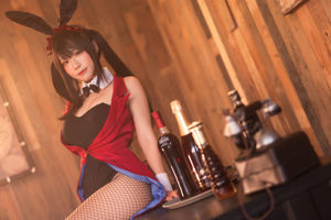 [Foto de COSER de una celebridad de Internet] Blogger de anime Mime Mimei - Tokisaki Kurumi