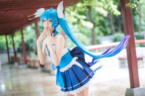 [COS phúc lợi] Chân dài Coser Qingqingko Js - Hatsune Miku