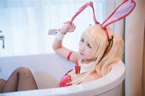 [Cosplay] Weibo Girl Three Degrees_69 - 블랙 실크 버니 걸