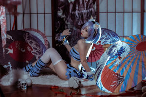 [Net Red COSER Photo] Popular Coser Erzuo Nisa-Rem Summer Ghost Clothes