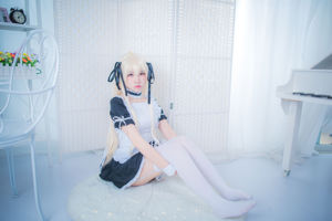 [ภาพคอสเพลย์] ยอดนิยม Coser Nizuo Nisa - Dome Girl Maid