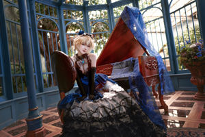 [ภาพถ่าย Net Red COSER] อะนิเมะบล็อกเกอร์ A Bao ยังเป็นสาวกระต่าย - Joan of Arc Wedding Dress