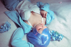 [Cosplay Photo] Anime blogger Xianyin sic - La vida de RE en otro mundo desde cero Pijama de gato Rem