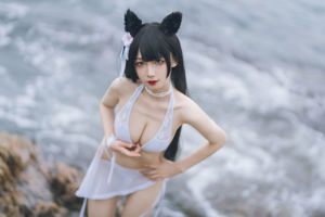 [ภาพถ่าย COSER คนดังทางอินเทอร์เน็ต] อะนิเมะบล็อกเกอร์ Feng Jiangjiang v - ชุดว่ายน้ำ Atago