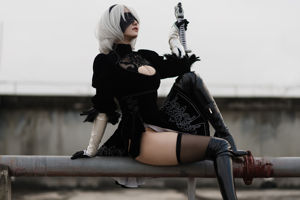 [Net Red COSER] Anime blogger Chiyo Kokura w - Captain 2B originele skin