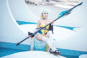 [Foto de COSER de una celebridad de Internet] Zhou Ji es un lindo conejito - Kiyohime