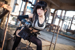 [สวัสดิการ COS] อะนิเมะบล็อกเกอร์ Shui Miao aqua - Tifa original skin