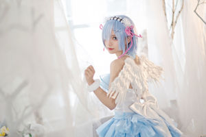 [Net Rode COSER Foto] Huaqi Hana - Rem Angel