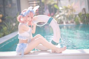 [Ảnh COSER màu đỏ ròng] Huaqi Hana-Summer Sweetheart Swimsuit