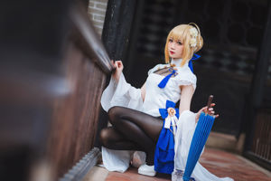 [COS Welfare] Gestoofde houtskool - saber cheongsam