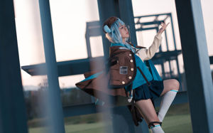 [COS Welfare] Weibo สาวน้อยน่ารัก Lan Xiaoyi KiKi - พรุ่งนี้ Ark