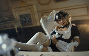 [COS Welfare] Weibo gadis cantik Lan Xiaoyi KiKi - Black Joan of Arc Maid