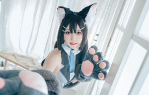 [COS Welfare] Weibo cute girl Lan Xiaoyi KiKi - cat girl