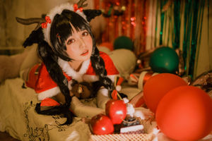 [COS Fukuri] Ovo Moe Sorella Gatto Nero Gatto OvO --Oshio 圣诞