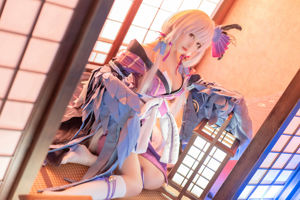 [Cosplay Photo] 큰 눈의 귀여운 소녀 검은 고양이 OvO - Izu Maten