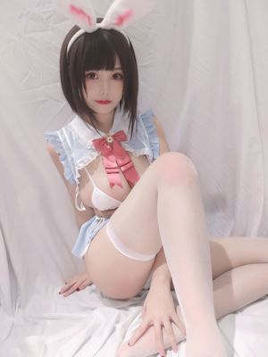 [Cosplay-foto] Schattige Miss Sister Honey Cat Qiu-Little White Rabbit Selfie