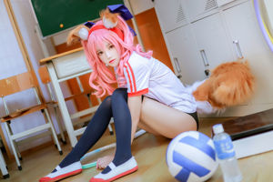 [Net Red COSER Photo] Cherry Peach Meow - ancien costume de gym de Tamamo