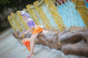 Coser Qi Guer MIKI "Rei da Glória, Gongsun Li Tangerine Summer"