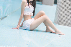 [Meow Sugar Movie] VOL.312 Germination Er o0 Pool Jolie fille