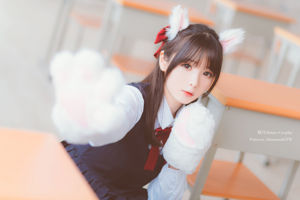 [Foto de COSER de celebridad de Internet] Weibo girl Zhishuangyue shimo - la tentación del uniforme escolar JK