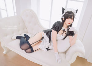 [COS Bien-être] Weibo Girl Paper Cream Moon Shimo - Atago Maid