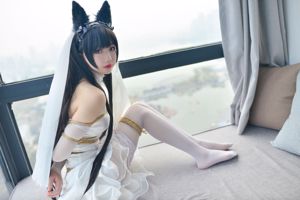 雪琪SAMA《爱宕婚纱》 [福利COSPLAY]