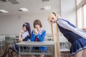 Saki Shirokin „Mundurek szkolny” [korzyści COSPLAY]