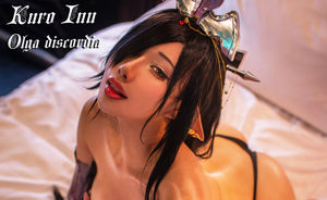 [COS phúc lợi] Hane Ame Rain Wave Photo - Black Beast Queen Black Elf Queen