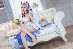 [COS Welfare] Weibo Girl Momoko Kwai Kui - Pernikahan Bunga Eugen