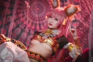 [Cosplay寫真] 動漫博主鐵板燒鬼舞w - 玉藻前 神話