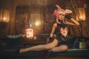 [Foto Cosplay] Blogger di anime Teppanyaki Ghost Dance w - Tamamo Mae