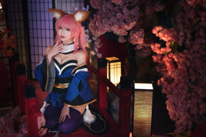 [Foto Cosplay] Blogger di anime Teppanyaki Ghost Dance w - Skin originale Tamamo-mae