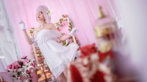 인기 Coser Eel Fei Er "Ma Xiu White Dress"