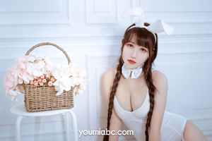 [尤蜜荟YouMiabc] Chat muet Lapin blanc Maid