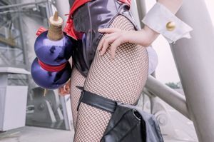 [Welfare COS] Cute girl Fushii_ Haitang - wine swallowing bunny girl