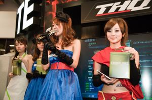 Zhang Kaijie / Guo Guo MM "Taipei International Game Show Taipei Game Show" ชุดรูปภาพ HD