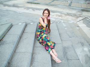 Lin Caiti น้องสาวชาวไต้หวัน "Little Fresh Street Shoot Series"