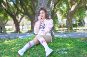 [Taiwan Goddess] Su Xiaoli "Hot Pants Sportswear at Huabo Xinsheng Park"