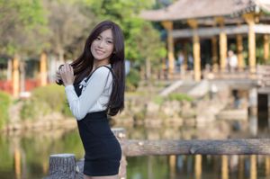 Zhang Chushan "Trạm Trung Sơn Đài Bắc McDonald's-School Flower Goddess Park Fresh Outdoor Shoot"