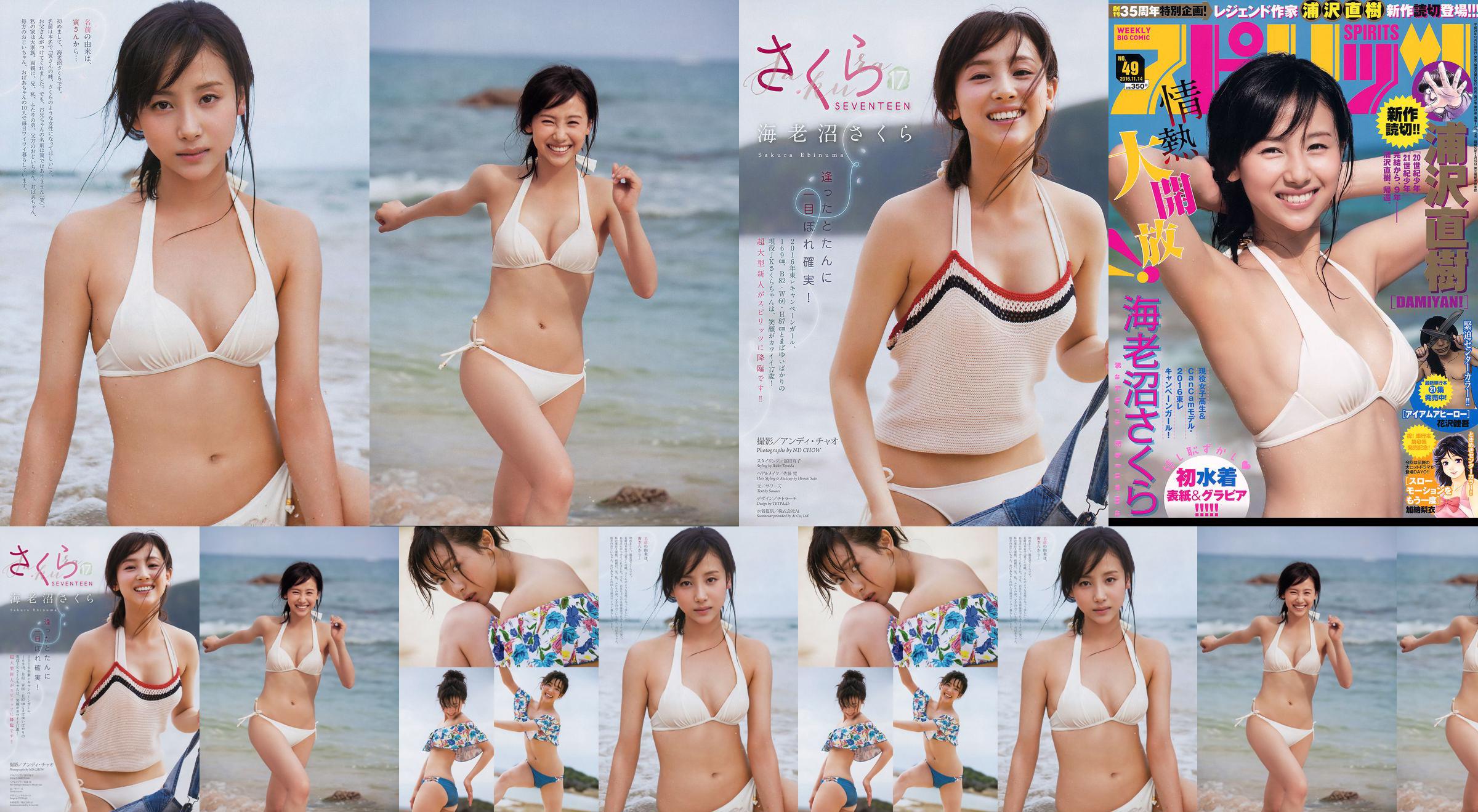 [Weekly Big Comic Spirits] Ebinuma さくら 2016 No.49 Photo Magazine No.102a43 หน้า 1