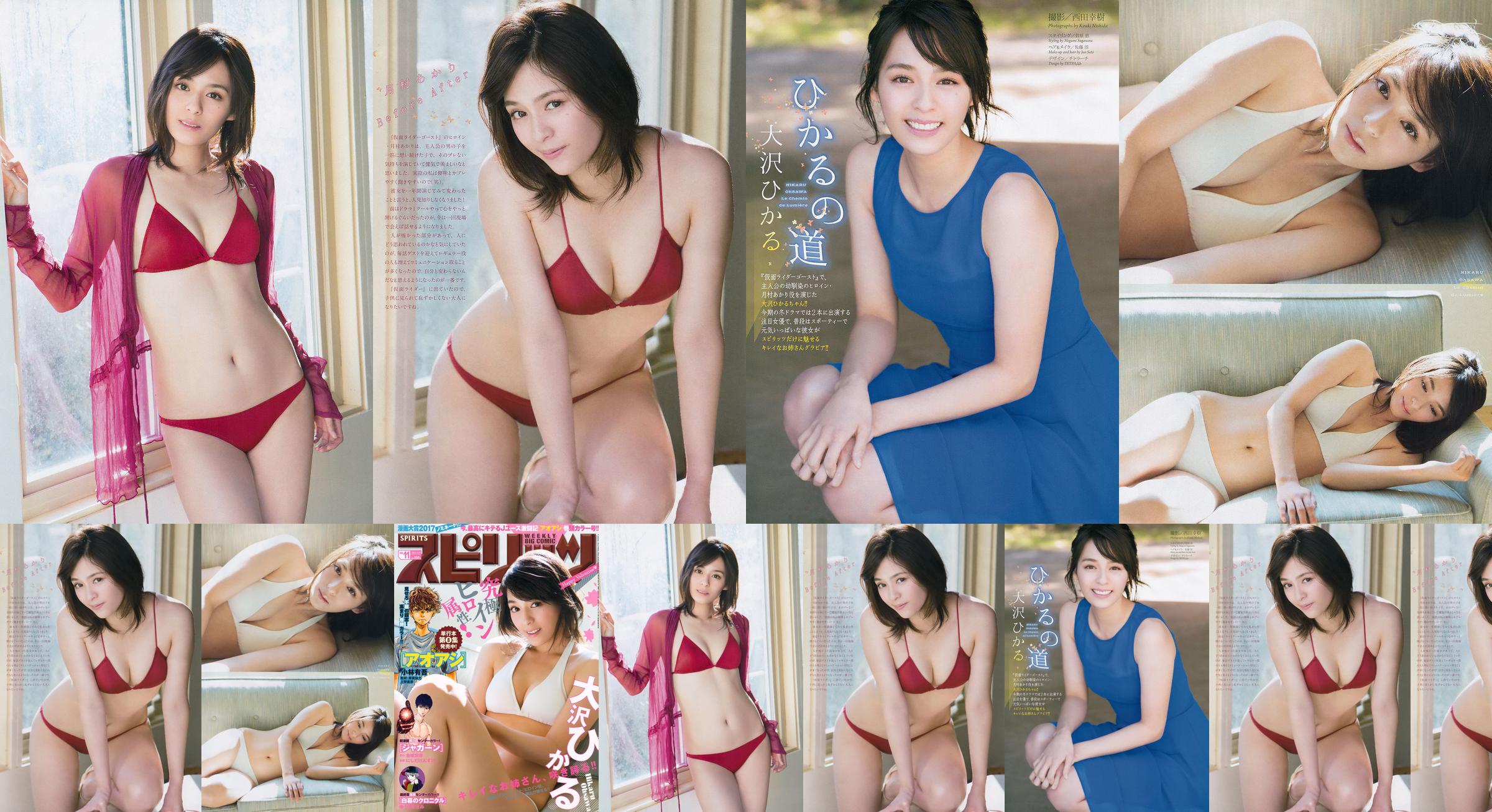 [Weekly Big Comic Spirits] 大沢ひかる 2017 No.11 Photo Magazine No.71281e หน้า 1