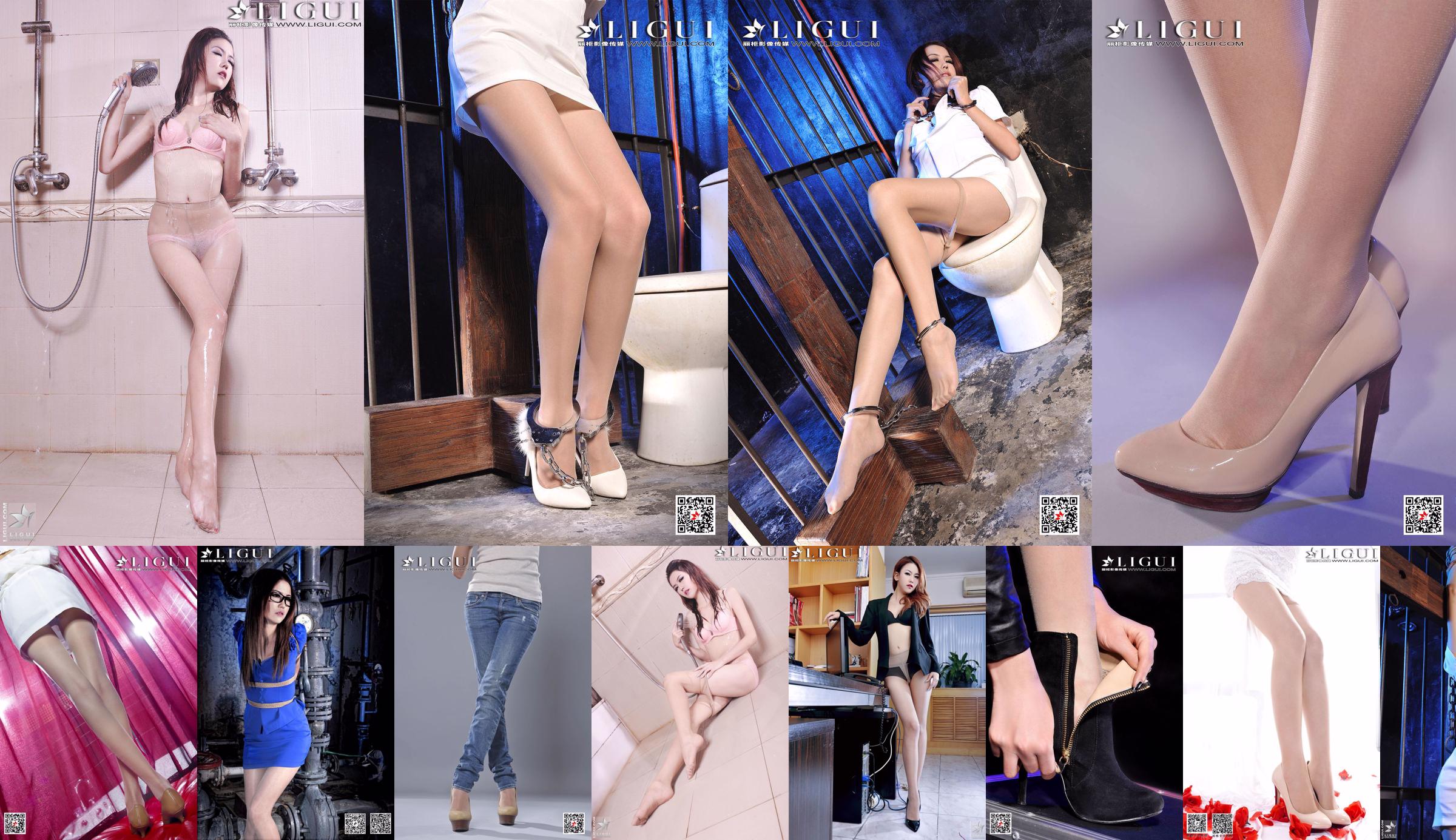 Modèle Kexin "Superbe beauté classique" [丽 柜 LiGui] Belles jambes et pieds de jade Photo Photo No.742a48 Page 9