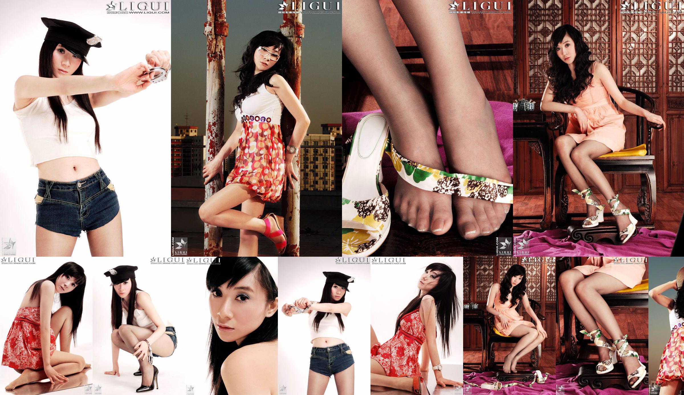 [丽 柜 LiGui] Gambar Foto Model Jinxin Silky Foot dan Beautiful Legs No.ed9af5 Halaman 52