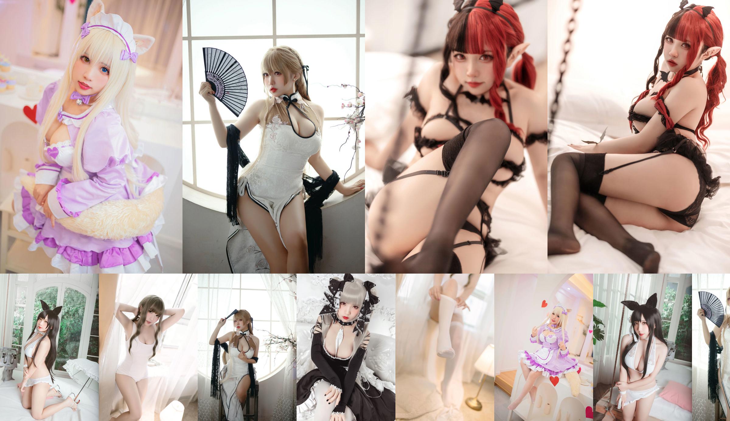 [COS Welfare] Anime blogger Cat Tian Sheng Nana - Maillot de bain Atago Midsummer March No.af2c9e Page 1