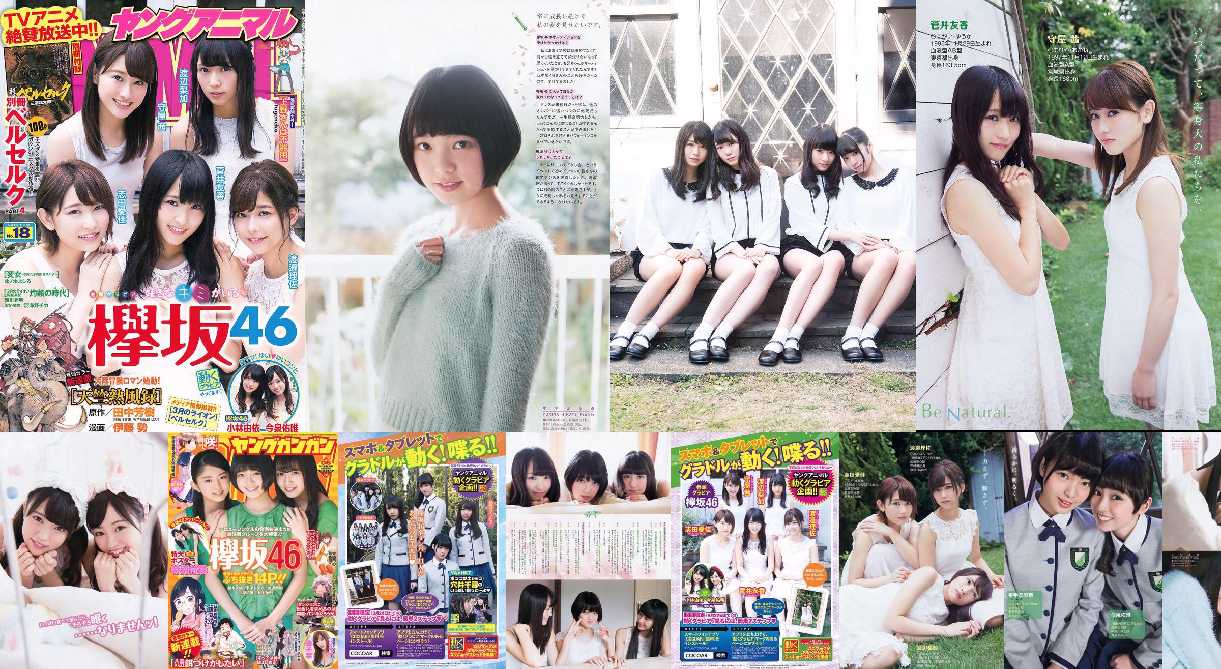 [Young Gangan] 欅 坂 46 Kanekoto 2016 No.06 Photo Magazine No.8d5e02 Trang 1