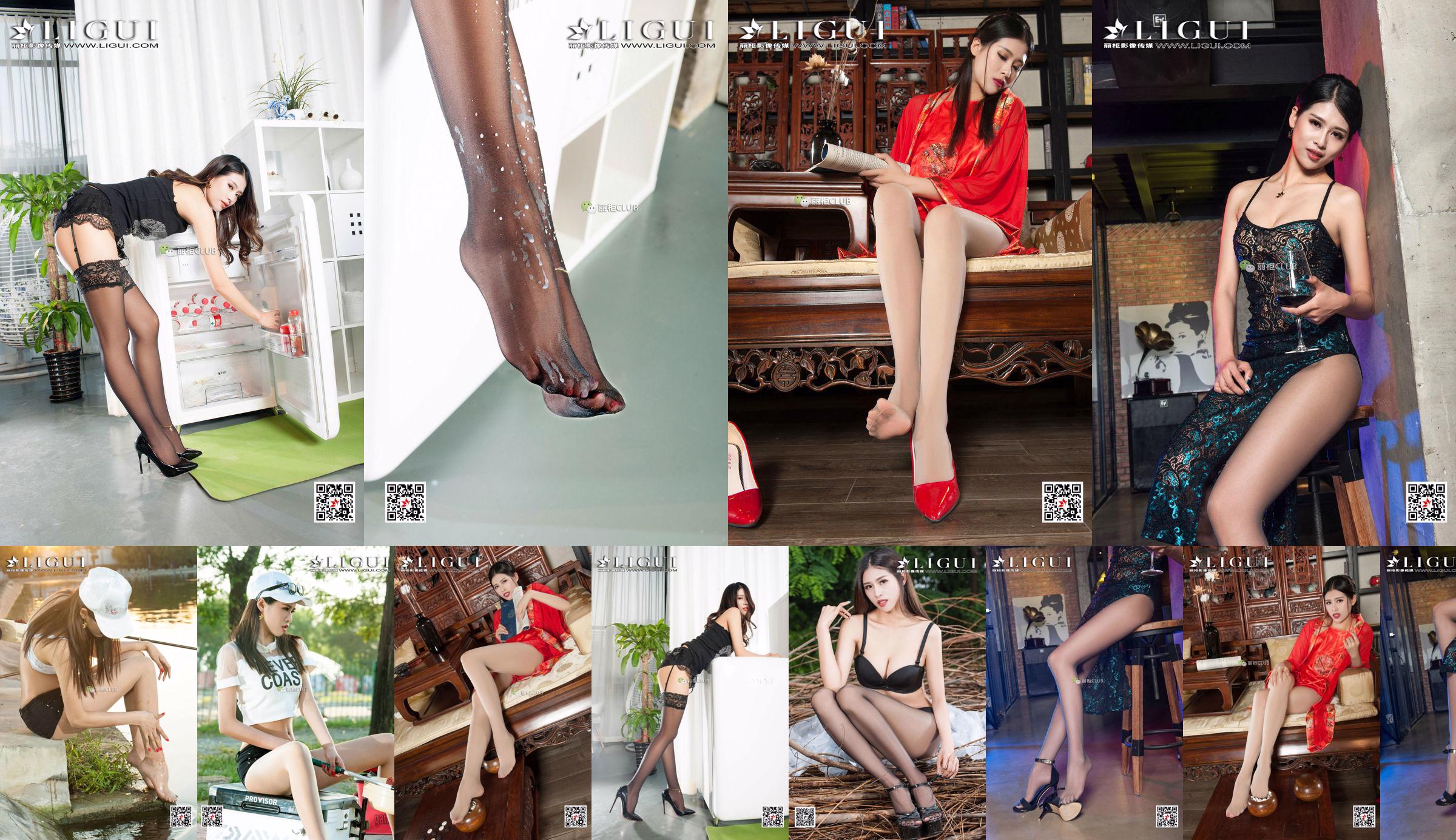 นางแบบเวนดี้ "Sling and Black Silk Feet" [Ligui Ligui] No.915a75 หน้า 5