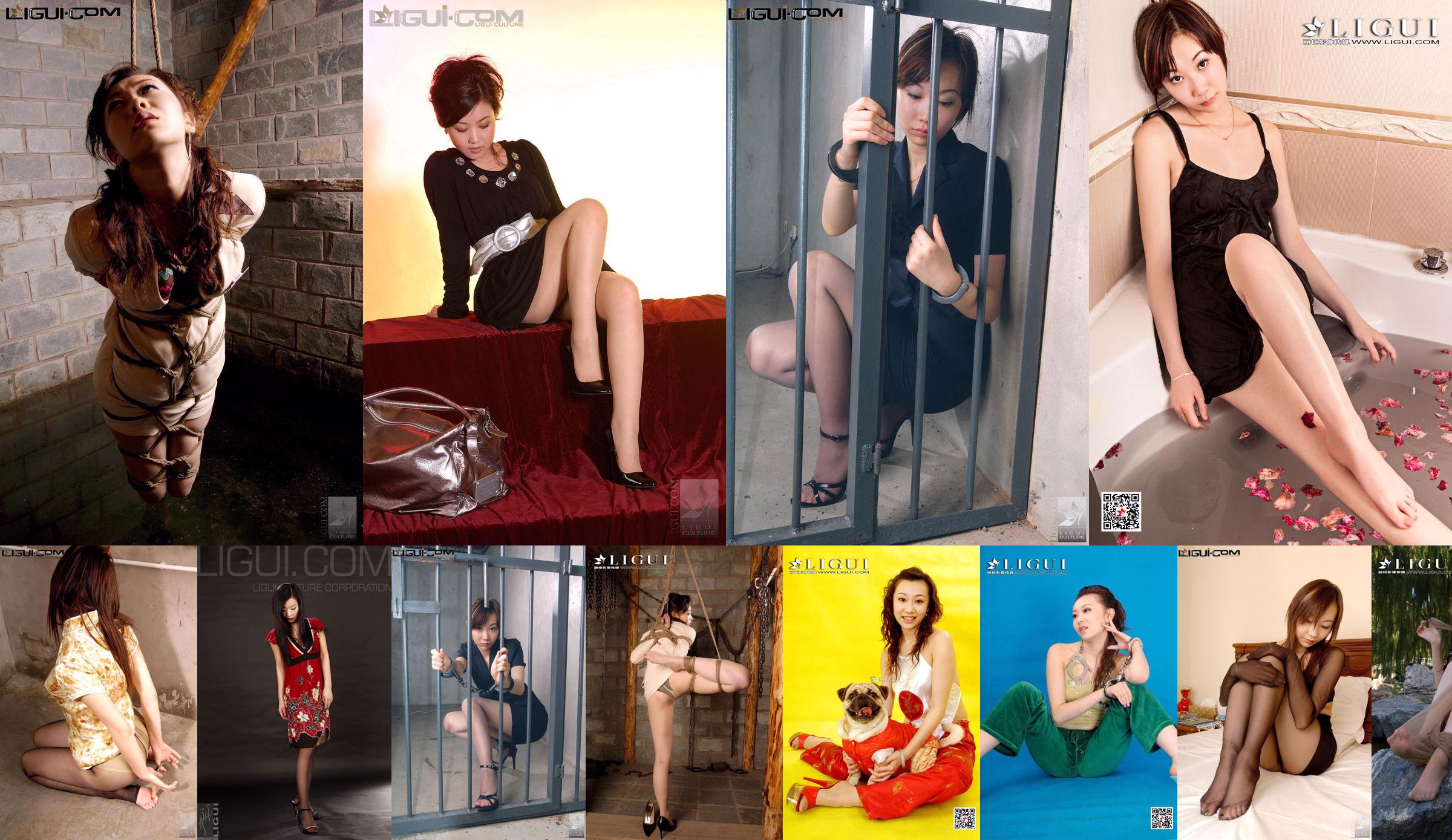 Model Xiao Lulu "Home Style and Footsteps" [丽柜LiGui] Beautiful Legs and Jade Foot Photographs No.da4cdc Page 4