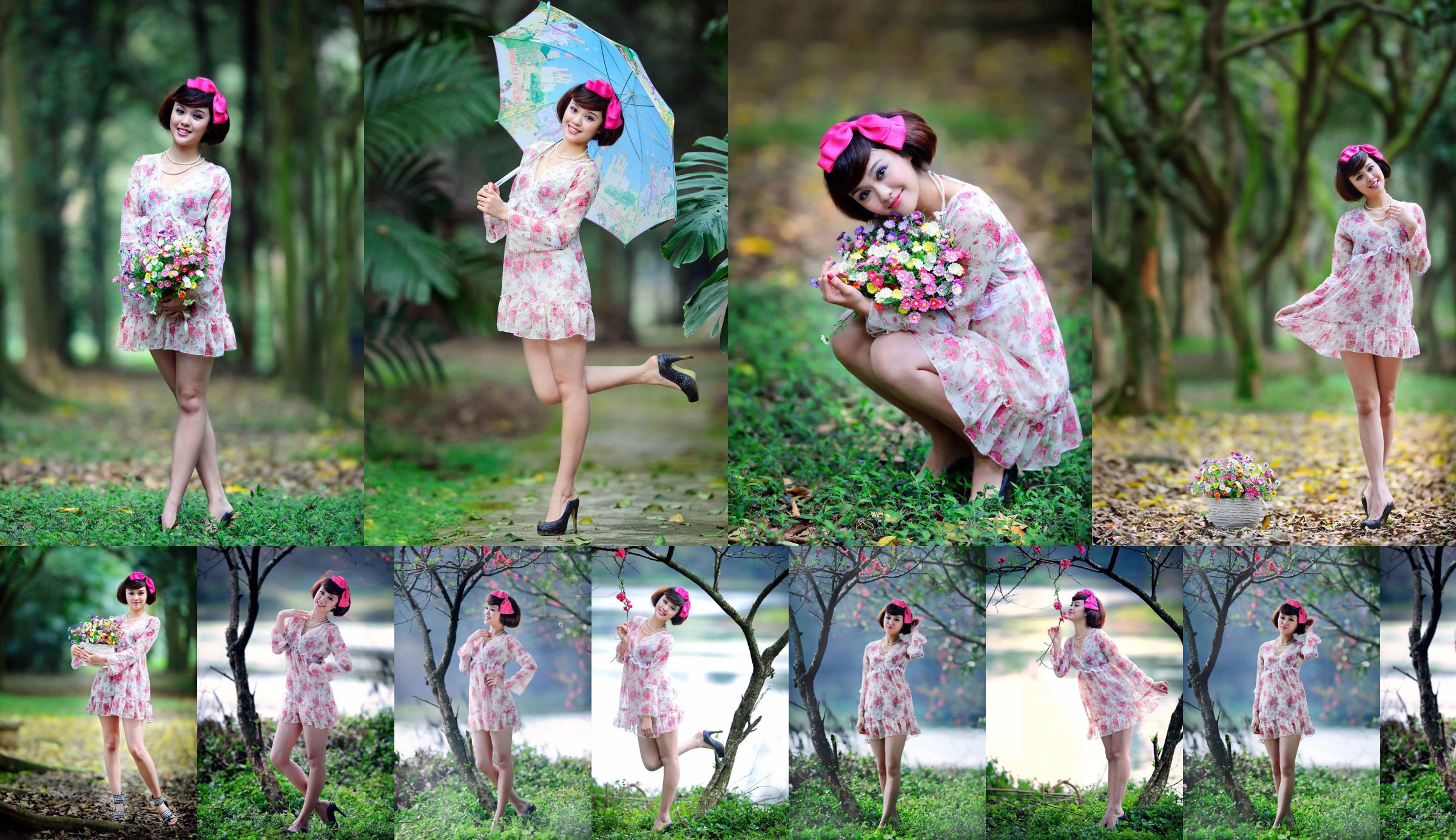 Taiwanese girl Yin Zhi "Outside Shooting of Beautiful Color Dresses" No.ab5d08 Page 2